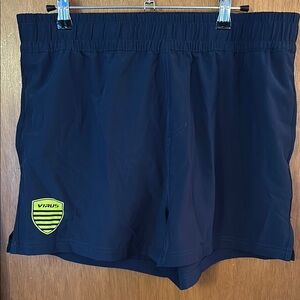 Virus Navy Athletic Shorts
